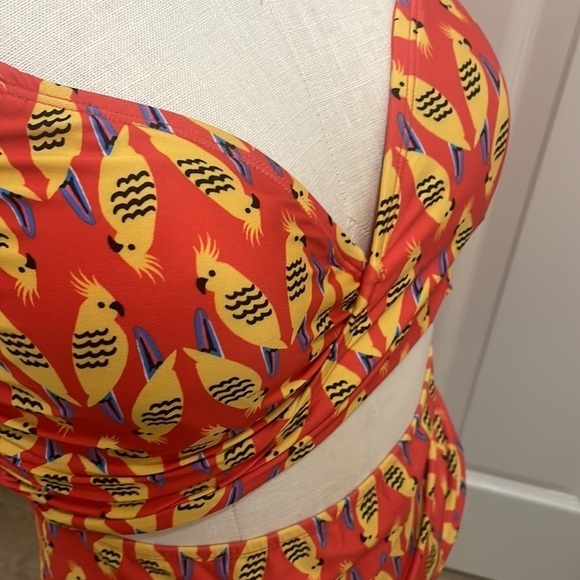 ModCloth The Joanna One-Piece Swimsuit New Sz Medium - Picture 10 of 10